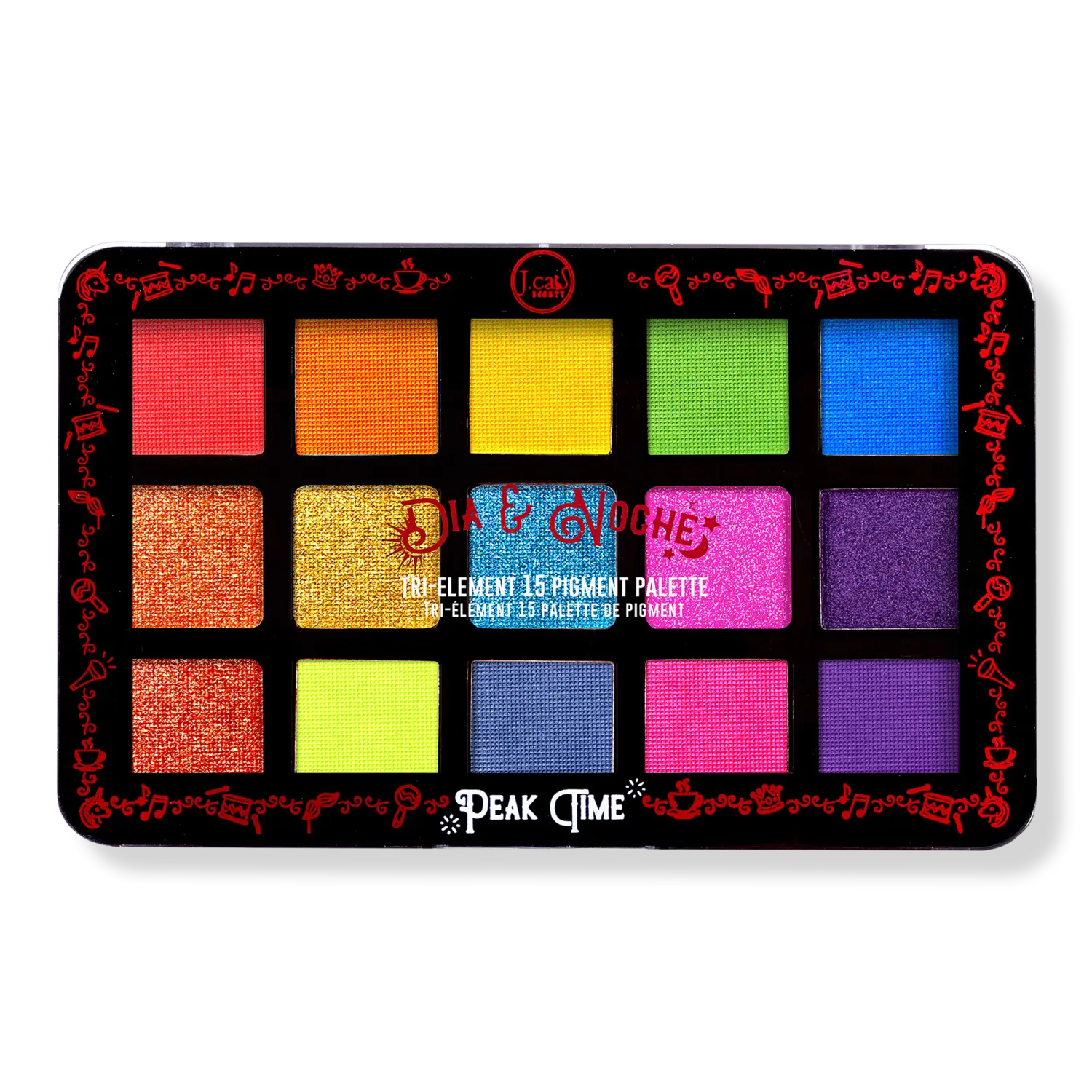 Палитра теней Dia & Noche Tri-Element 15 Eyeshadow Palette - Peak Time J.Cat Beauty
Палитра теней Dia & Noche Tri-Element 15 Eyeshadow Palette - Peak Time J.Cat Beauty