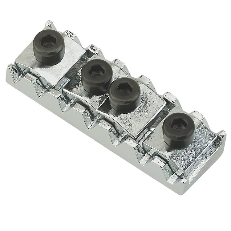 Аутентичный 7-струнный стопорный порожек Floyd Rose — хром Original Series 7-String Locking Nut
Аутентичный 7-струнный стопорный порожек Floyd Rose — хром Original Series 7-String Locking Nut