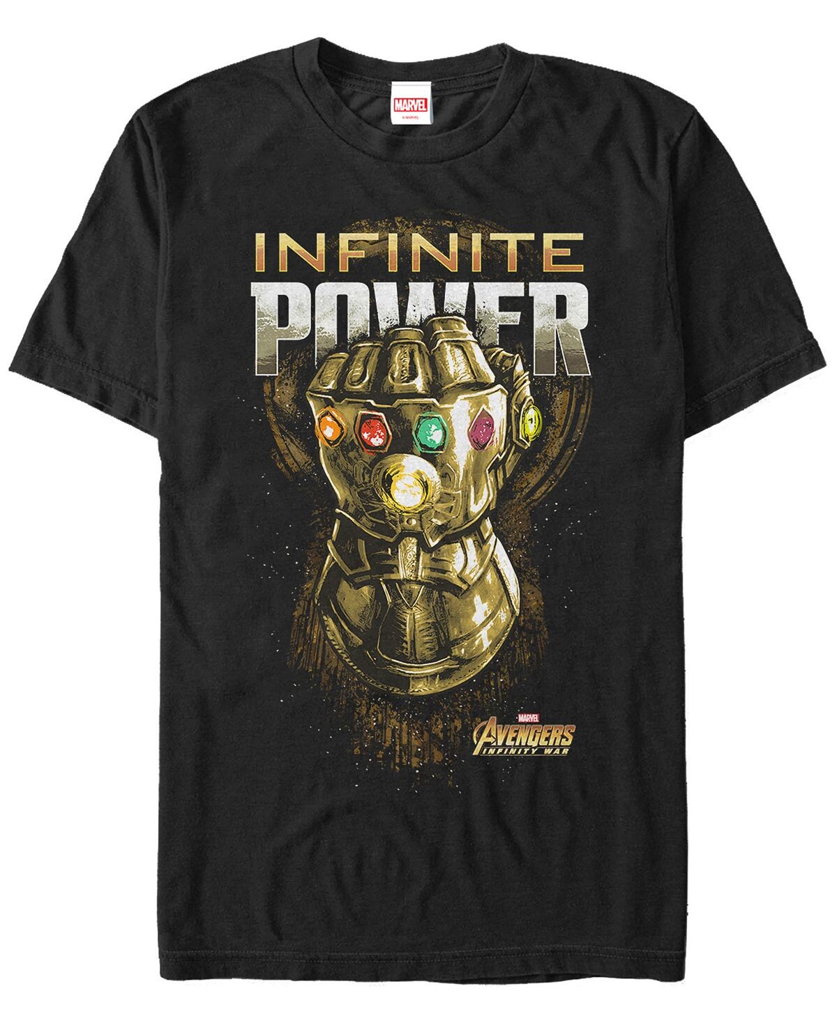 Мужская футболка с коротким рукавом marvel avengers infinity war the gauntlet of infinite power Fifth Sun, черный
Мужская футболка с коротким рукавом marvel avengers infinity war the gauntlet of infinite power Fifth Sun, черный