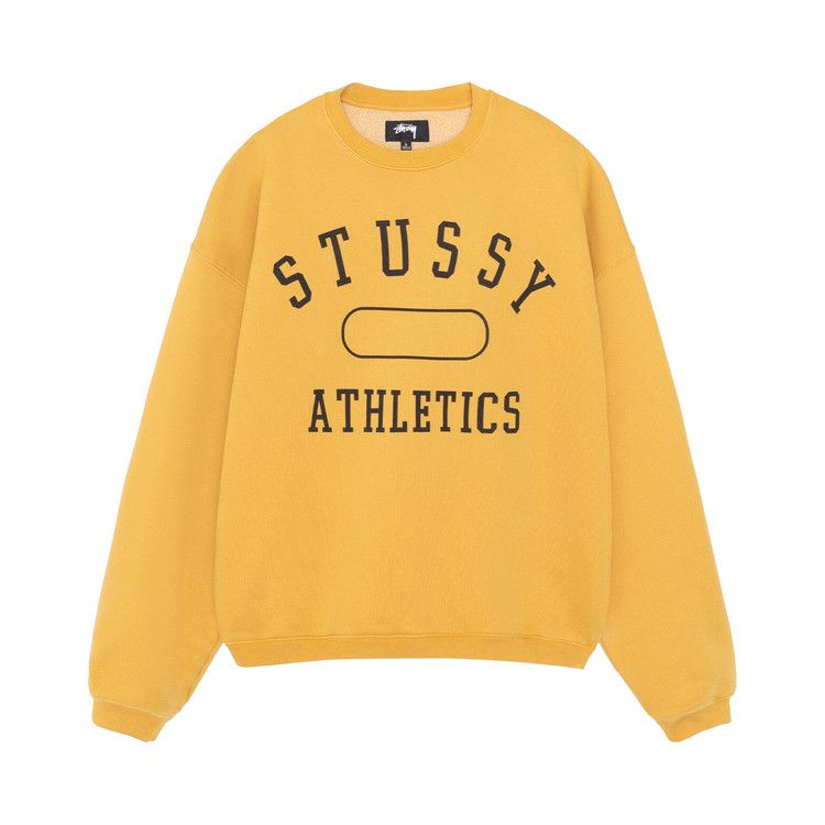 Свитер Stussy Athletics Crew, Washed Gold
Свитер Stussy Athletics Crew, Washed Gold