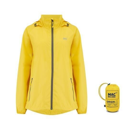 Дождевик Mac in a Sac со светоотражающими полосами, желтый
Дождевик Mac in a Sac со светоотражающими полосами, желтый