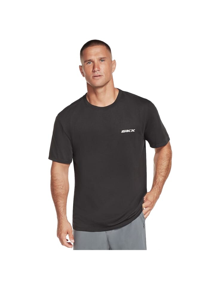 Футболка Skechers Dri Release SKX Tee, черный 
Футболка Skechers Dri Release SKX Tee, черный