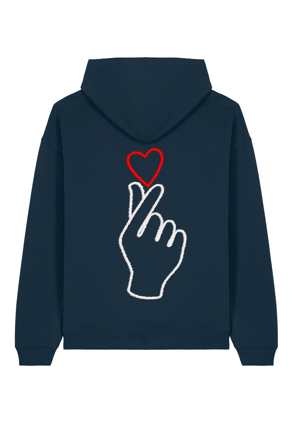 Толстовка SARANGHAE BACK PRINT UNISEX HEAVYWEIGHT - Hoodie Mira Paris, темно-синий 
Толстовка SARANGHAE BACK PRINT UNISEX HEAVYWEIGHT - Hoodie Mira Paris, темно-синий