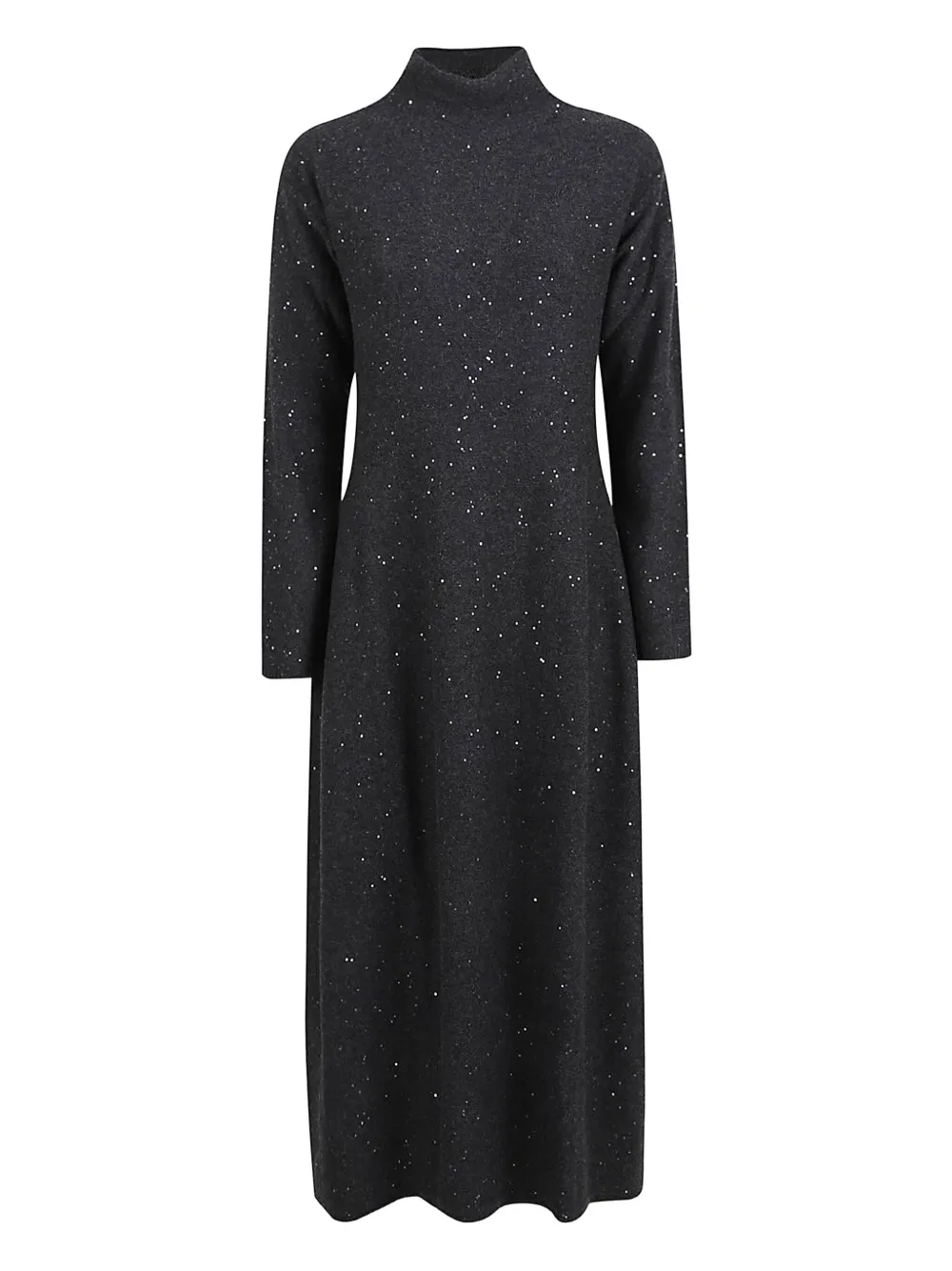 Макси-платье с высоким воротником и пайетками Antonelli, серый
Макси-платье с высоким воротником и пайетками Antonelli, серый