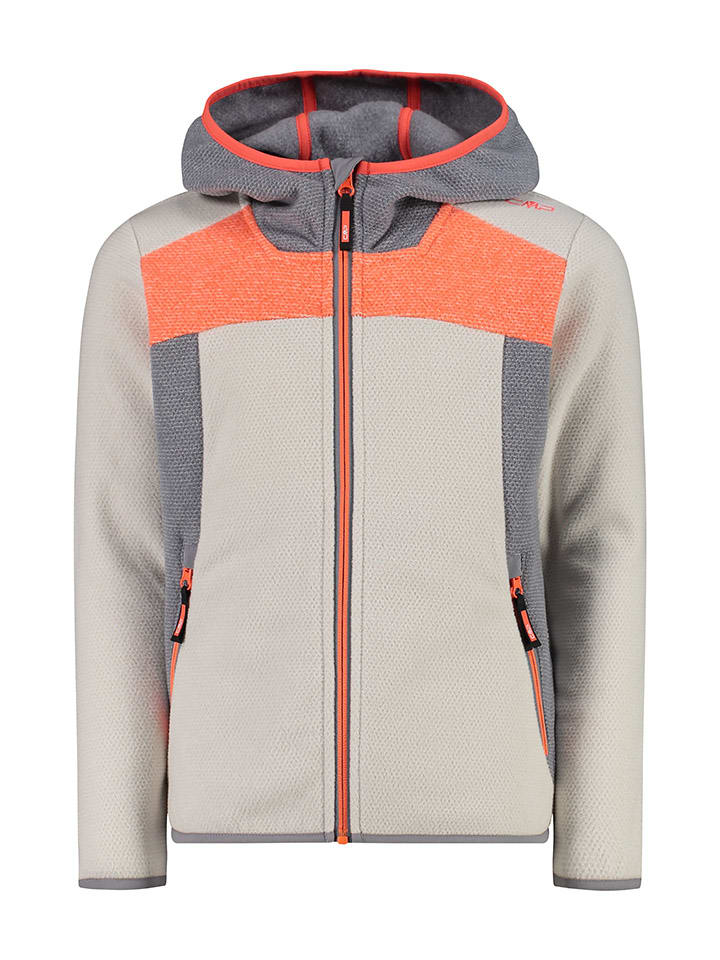 Флисовая куртка бежевого/серого/оранжевого цвета CMP
Флисовая куртка бежевого/серого/оранжевого цвета CMP