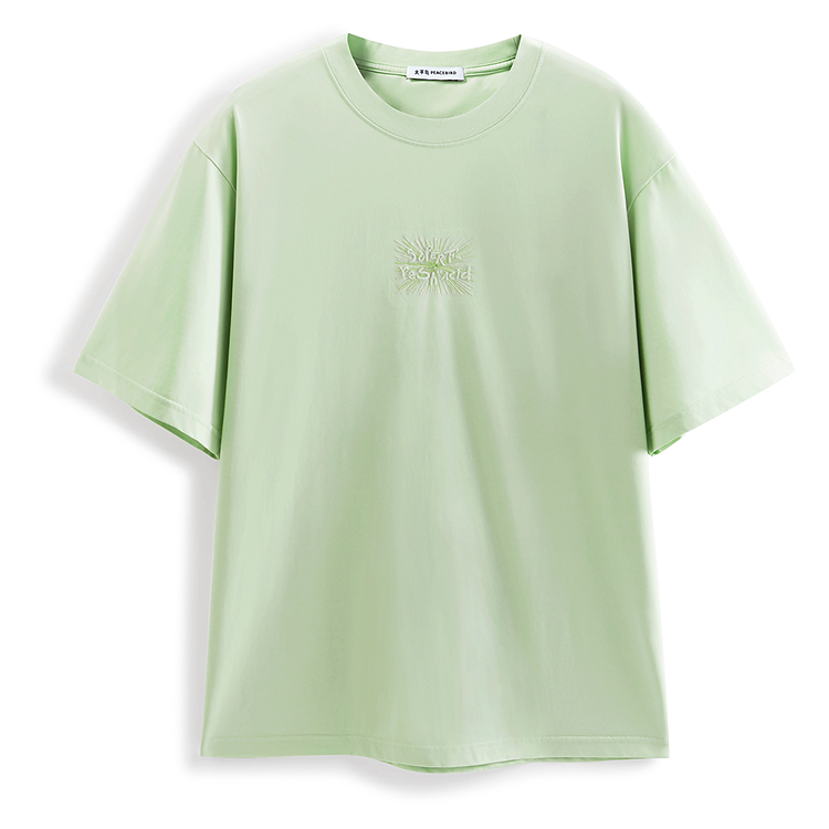 PEACEBIRD MEN Футболка мужская Aqua Foam Green Crew Neck
PEACEBIRD MEN Футболка мужская Aqua Foam Green Crew Neck