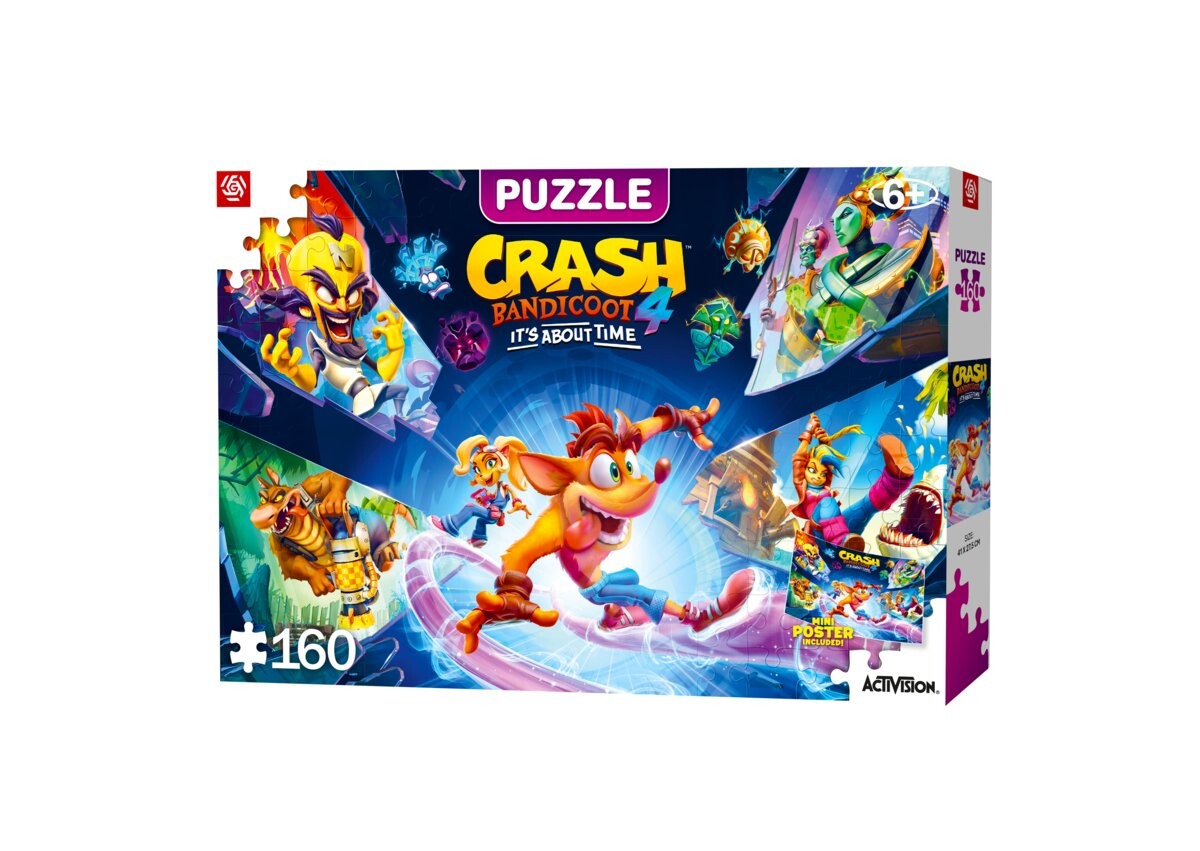 Хороший лут, пазл Crash Bandicoot 4: It’s About Time 160Bandicoot 4: It’s About Time, 160 шт. Good Loot
Хороший лут, пазл Crash Bandicoot 4: It’s About Time 160Bandicoot 4: It’s About Time, 160 шт. Good Loot