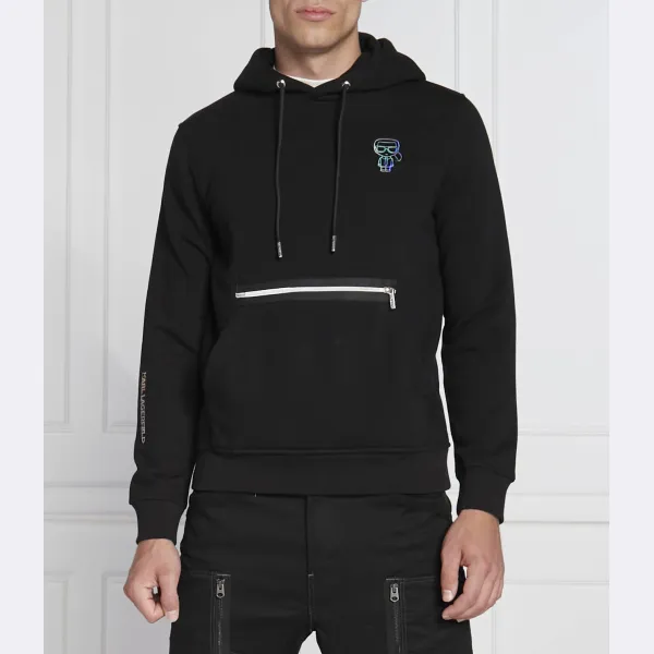 Толстовка обычного кроя Karl Lagerfeld, черный
Толстовка обычного кроя Karl Lagerfeld, черный