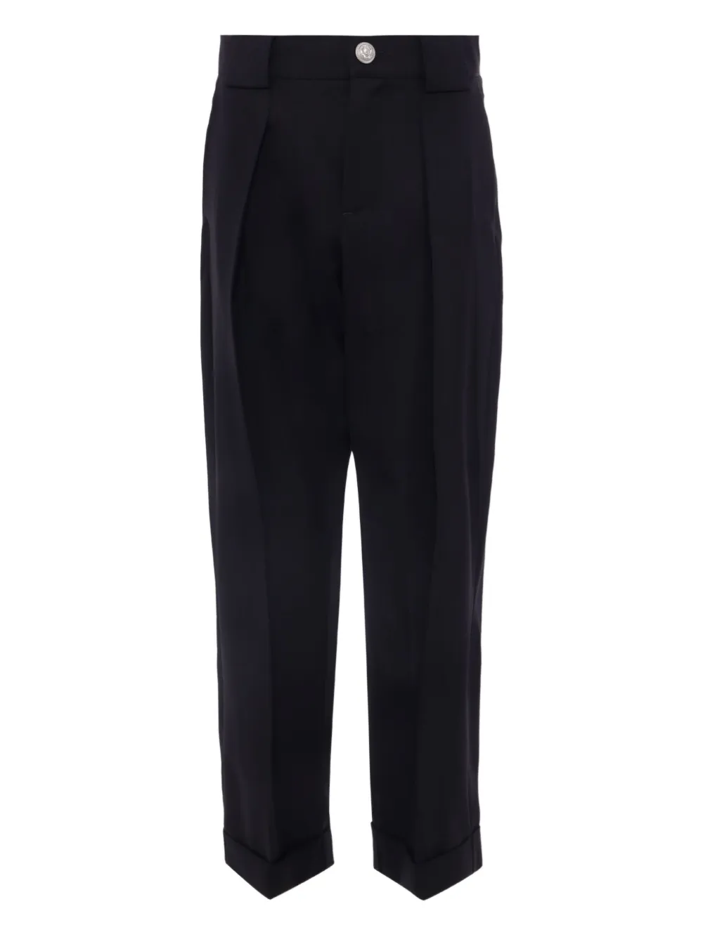 Плиссированные брюки строгого покроя Balmain Kids, черный
Плиссированные брюки строгого покроя Balmain Kids, черный