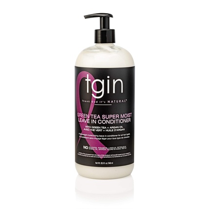 Tgin Green Tea Super Moist Leave-In Conditioner — способствует росту и защите Thank God It's Natural
Tgin Green Tea Super Moist Leave-In Conditioner — способствует росту и защите Thank God It's Natural
