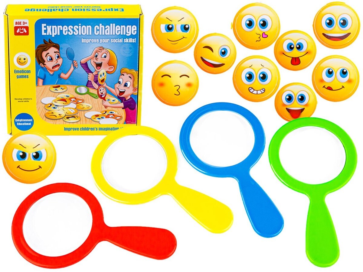 Монтессори об эмоциях, развивающая игра Baby Box PakaNiemowlaka 
Монтессори об эмоциях, развивающая игра Baby Box PakaNiemowlaka