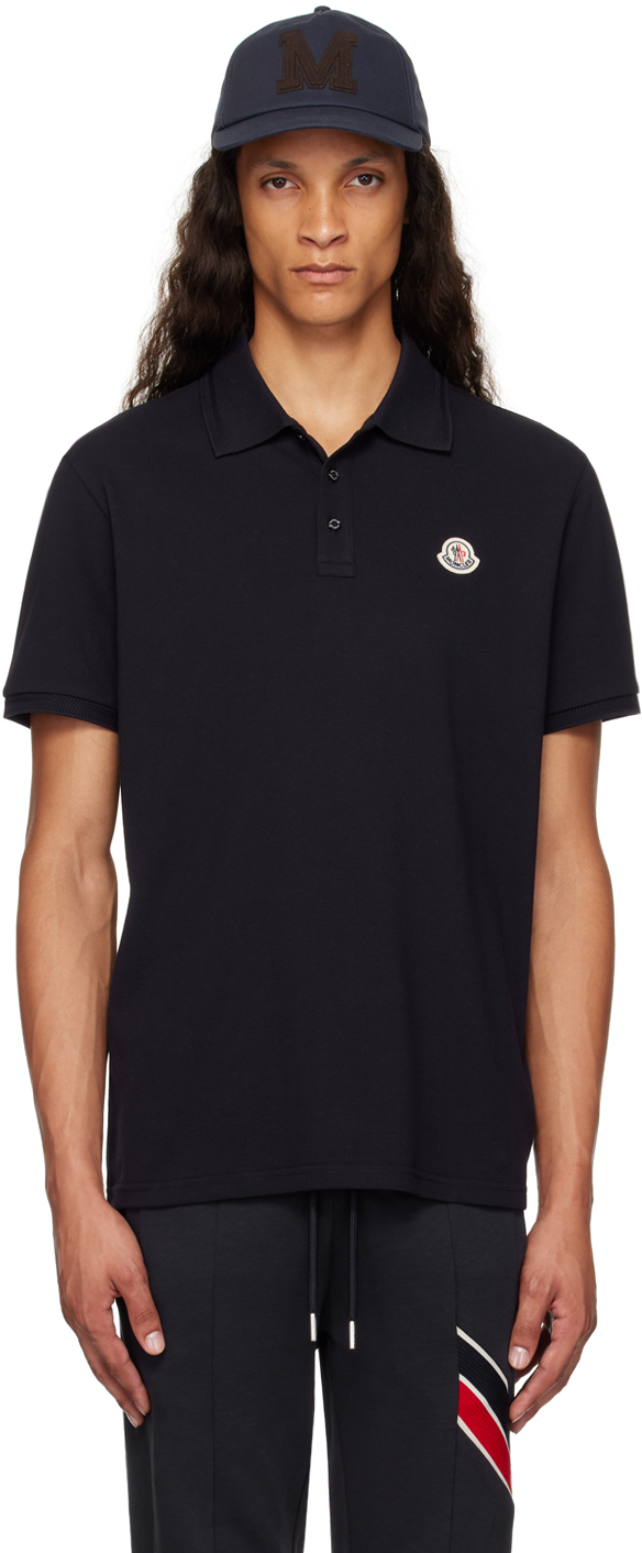 Поло с логотипом Moncler, темно-синий
Поло с логотипом Moncler, темно-синий