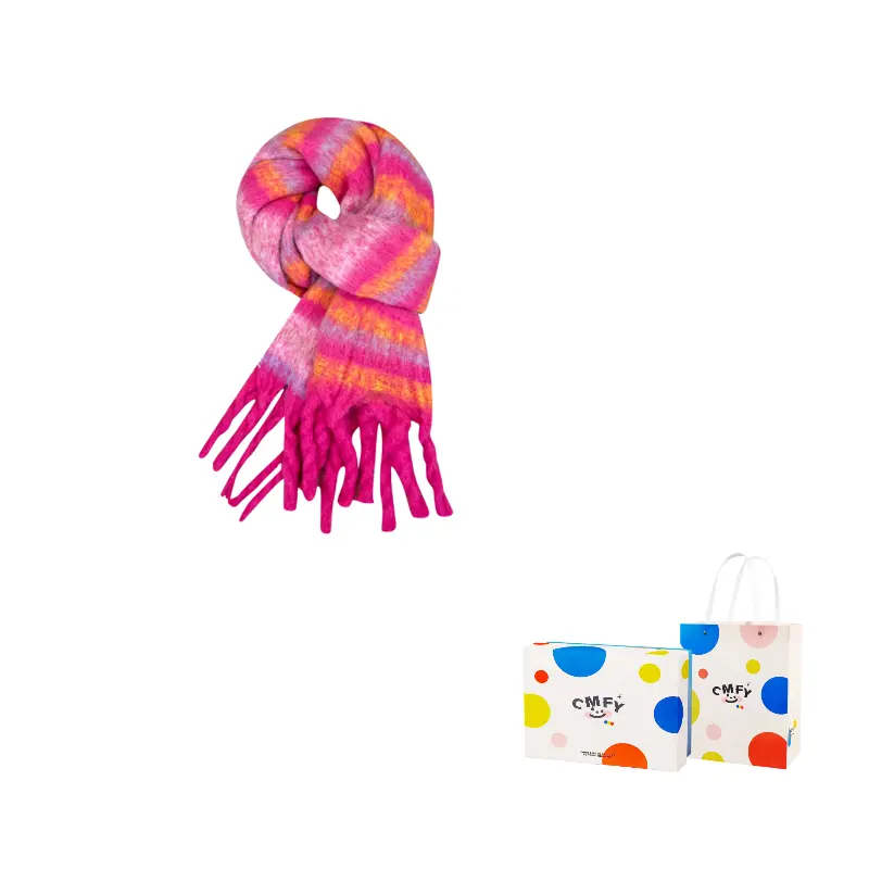 CMFY Вязаный шарф унисекс, Pink
CMFY Вязаный шарф унисекс, Pink