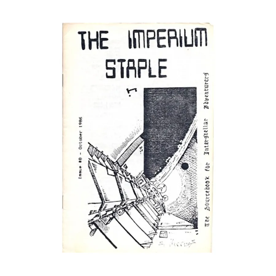 Журнал #8 "Herb Petro's Character Sheet, Robotic & Shipboard CPU's", Imperium Staple Magazine
Журнал #8 "Herb Petro's Character Sheet, Robotic & Shipboard CPU's", Imperium Staple Magazine