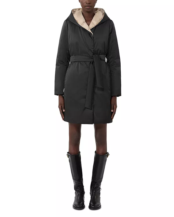 Черное двустороннее пальто Uggioso Weekend Max Mara, черный
Черное двустороннее пальто Uggioso Weekend Max Mara, черный
