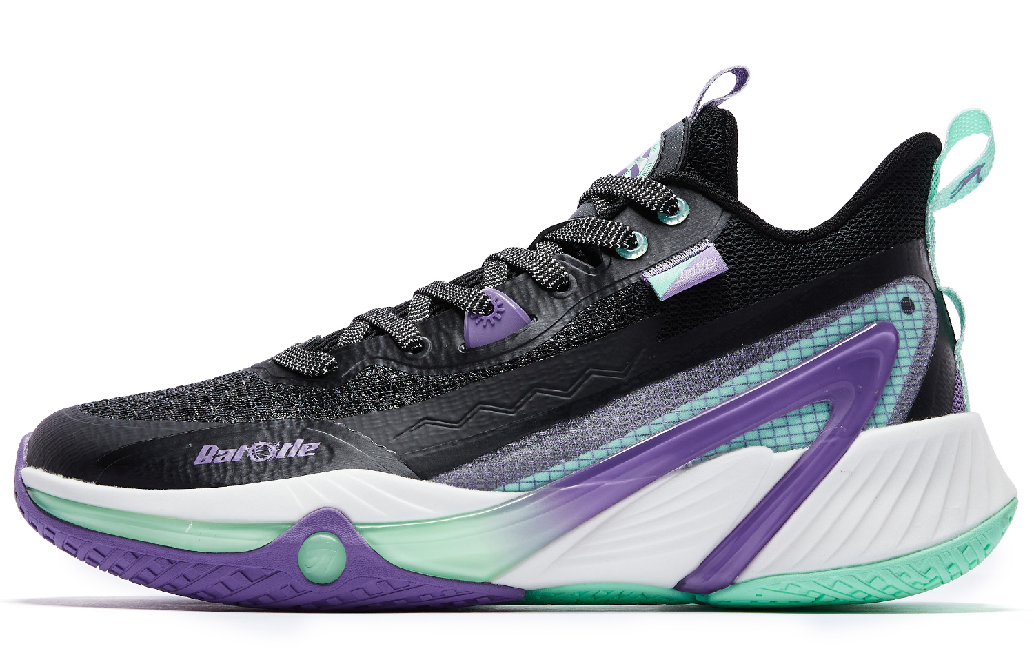 QIAODAN Баскетбольные кроссовки с низким верхом, амортизирующие, противоскользящие и износостойкие, мужские, черно-фиолетовые
QIAODAN Баскетбольные кроссовки с низким верхом, амортизирующие, противоскользящие и износостойкие, мужские, черно-фиолетовые