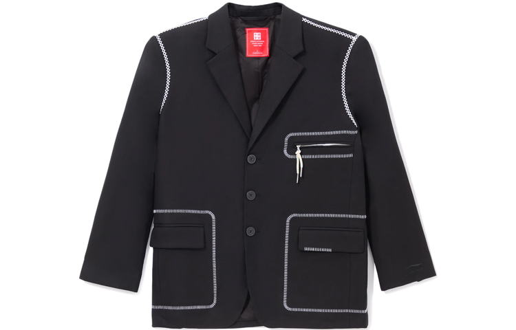 LiNing Костюм деловой унисекс черный, Black 
LiNing Костюм деловой унисекс черный, Black