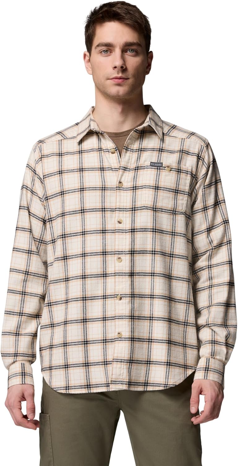 Columbia мужская фланелевая рубашка с длинным рукавом Cornell Woods, Chalk Quad Check
Columbia мужская фланелевая рубашка с длинным рукавом Cornell Woods, Chalk Quad Check