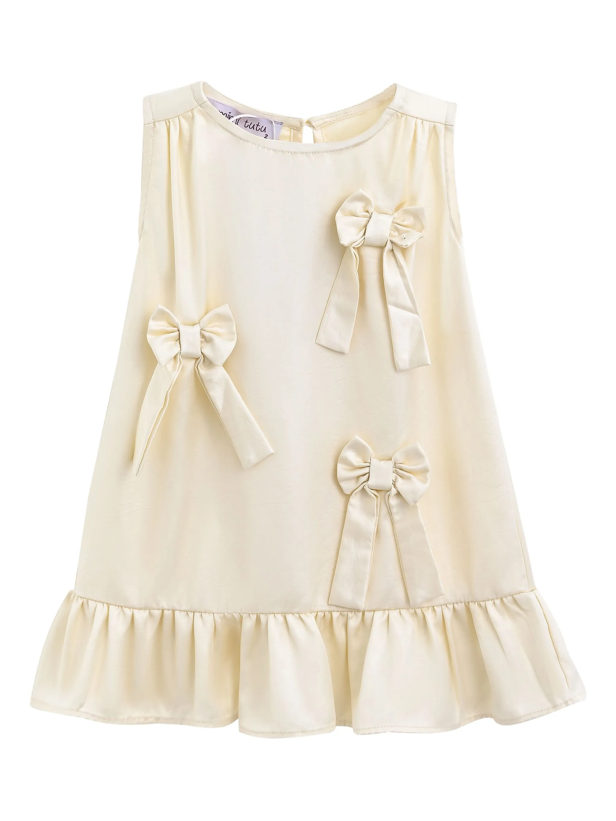 Платье Sofia с оборками и бантом Mimi Tutu, желтый
Платье Sofia с оборками и бантом Mimi Tutu, желтый