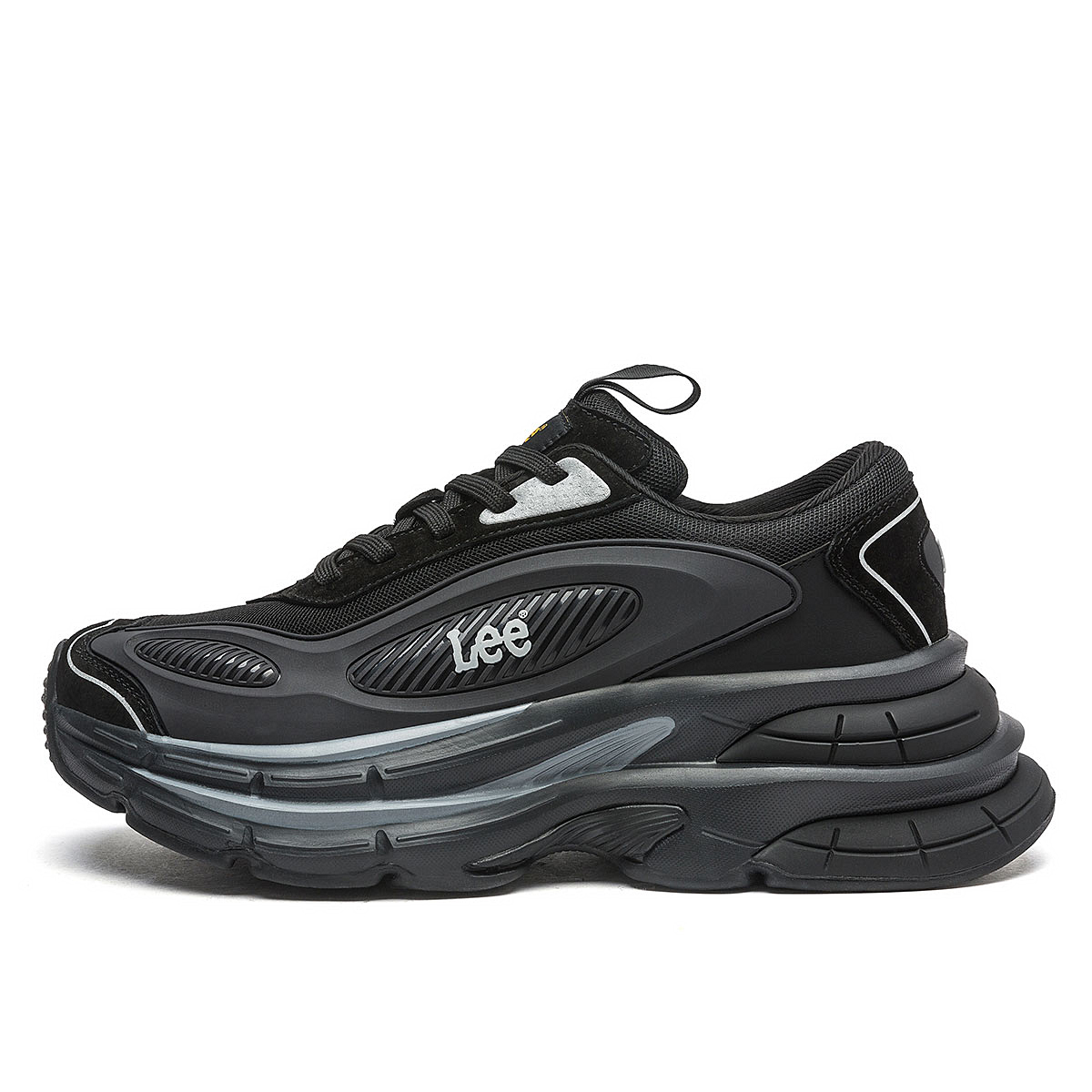 Lee Дышащие массивные кроссовки мужские низкие черные, цвет Black
Lee Дышащие массивные кроссовки мужские низкие черные, цвет Black