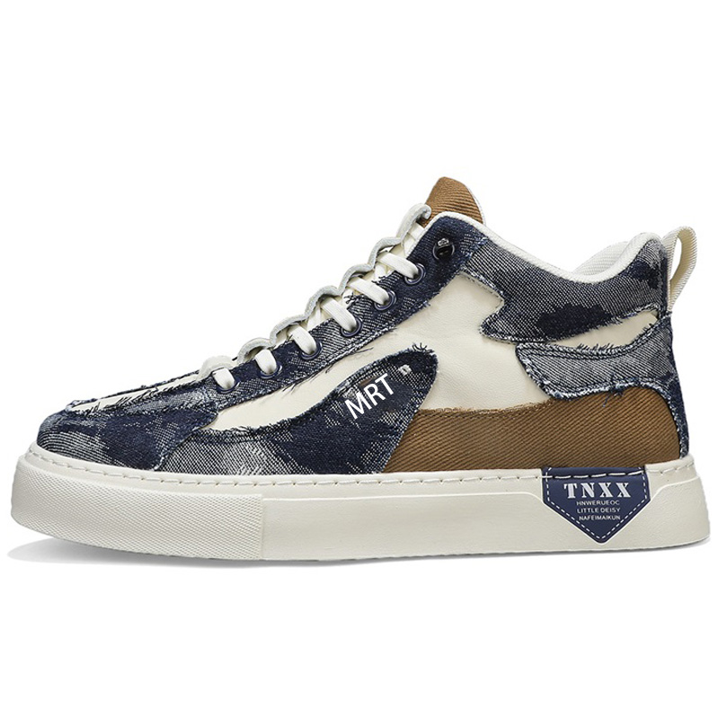 Meiretu Антискользящие износостойкие низкие скейтерские кеды мужские - деним синий, цвет Denim Blue
Meiretu Антискользящие износостойкие низкие скейтерские кеды мужские - деним синий, цвет Denim Blue