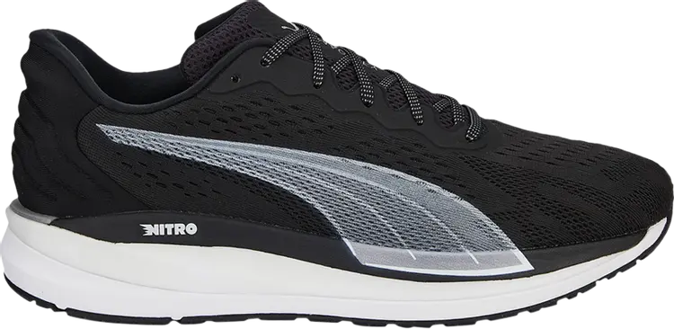 Кроссовки Puma Magnify Nitro Surge Black Metallic Silver, черный
Кроссовки Puma Magnify Nitro Surge Black Metallic Silver, черный