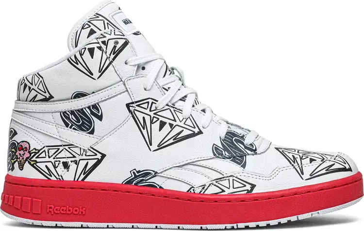 Кроссовки bbc ice cream x bb4600 'diamonds & dollars' Reebok, белый
Кроссовки bbc ice cream x bb4600 'diamonds & dollars' Reebok, белый