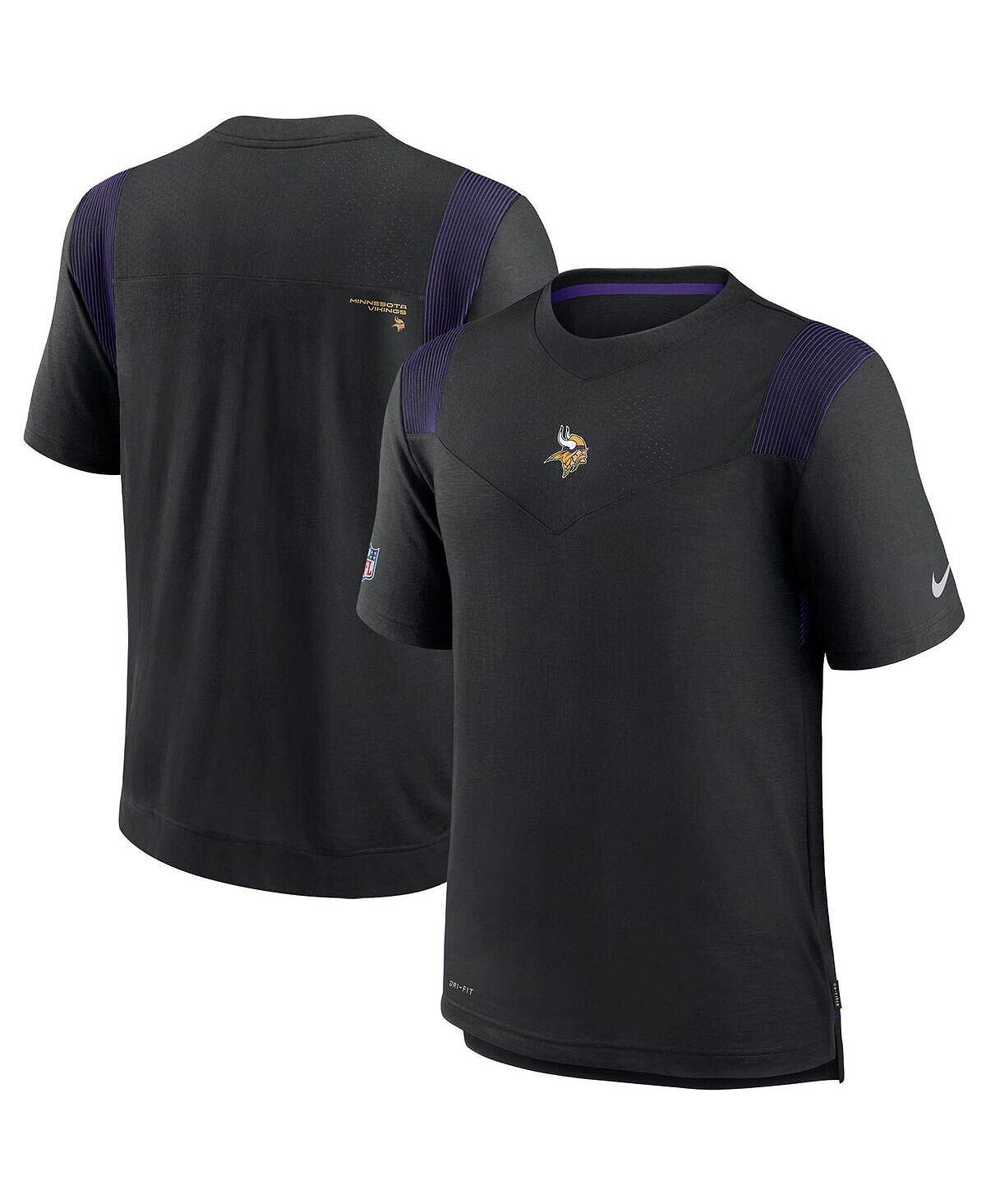 Мужская черная футболка minnesota vikings sideline player uv performance Nike, черный
Мужская черная футболка minnesota vikings sideline player uv performance Nike, черный