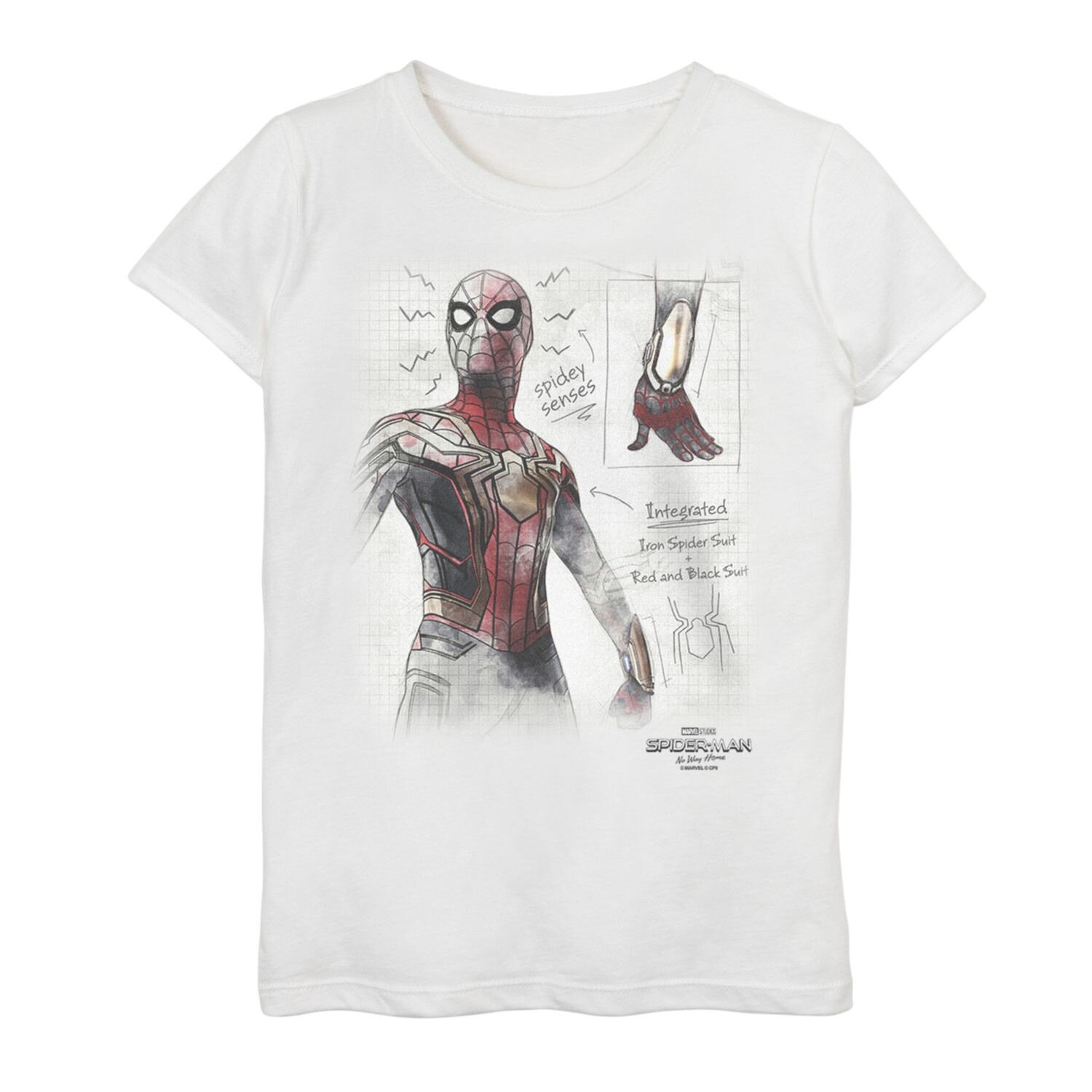 Футболка с графическим рисунком «Человек-паук: нет дороги домой» для девочек 7–16 лет Marvel
Футболка с графическим рисунком «Человек-паук: нет дороги домой» для девочек 7–16 лет Marvel