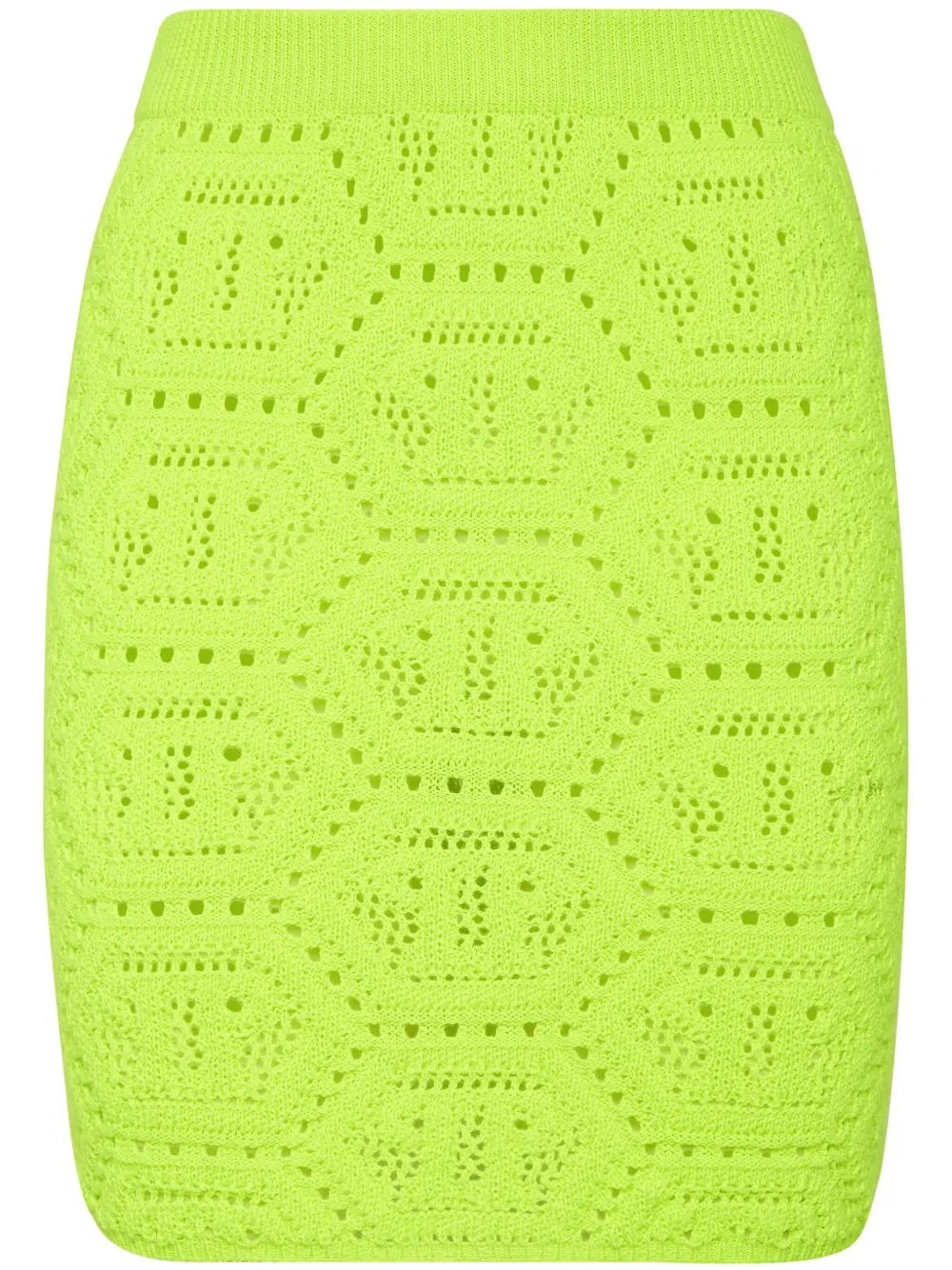 Юбка мини с узором Philipp Plein, желтый
Юбка мини с узором Philipp Plein, желтый