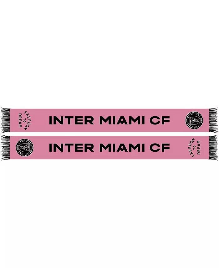 Мужской и женский розовый трикотажный шарф Inter Miami CF с крючками Ruffneck Scarves, розовый
Мужской и женский розовый трикотажный шарф Inter Miami CF с крючками Ruffneck Scarves, розовый