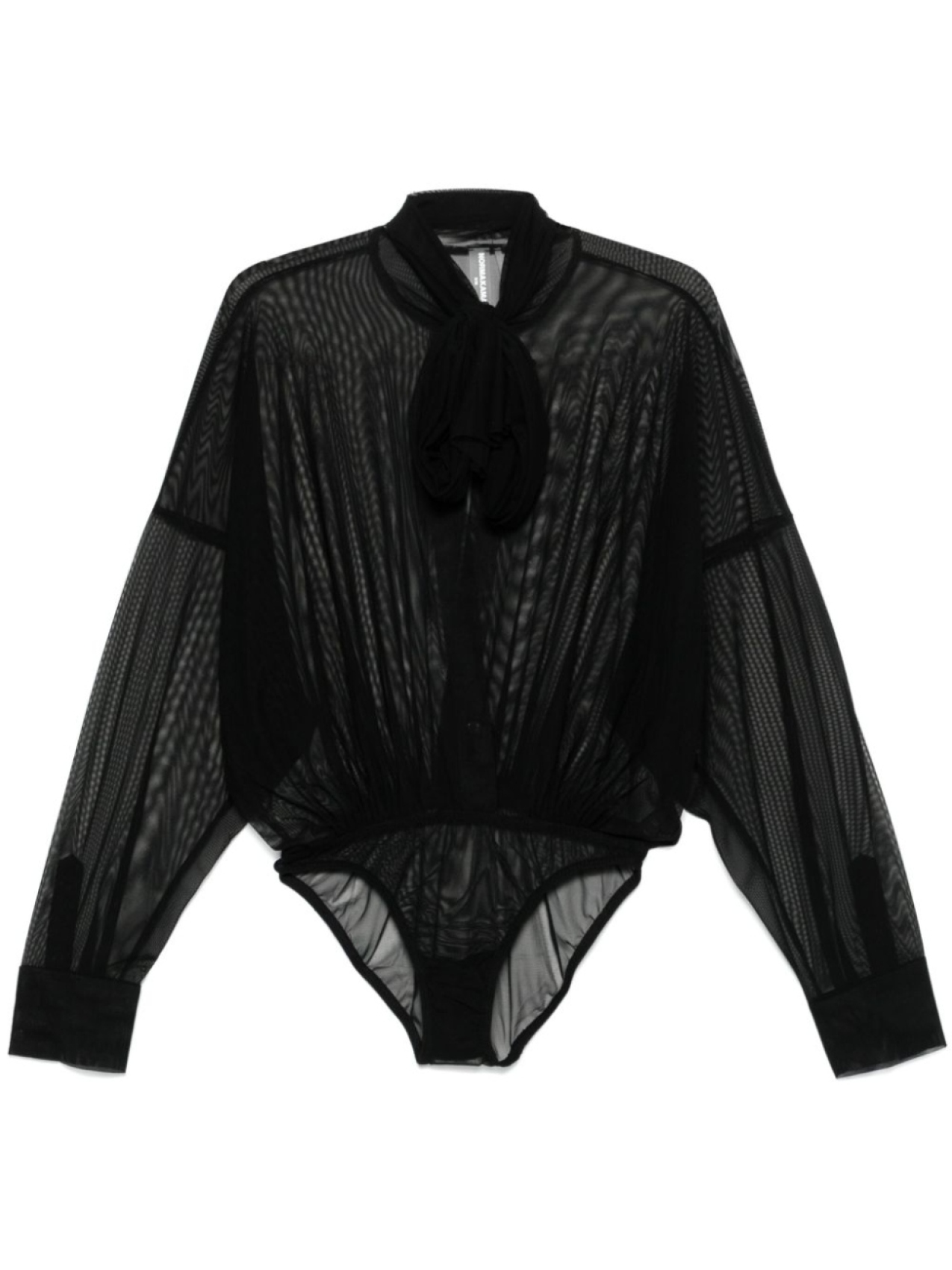 Norma Kamali боди с бантом, черный
Norma Kamali боди с бантом, черный