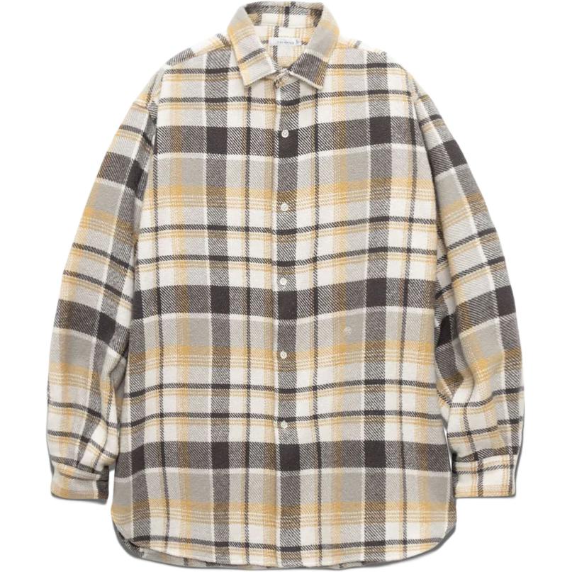 Тяжелая фланелевая рубашка FW25 Unisex Nanamica, серый
Тяжелая фланелевая рубашка FW25 Unisex Nanamica, серый