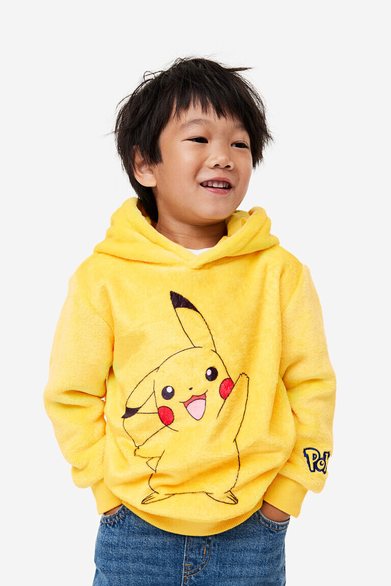 Толстовка с принтом и ворсом H&M, желтый
Толстовка с принтом и ворсом H&M, желтый