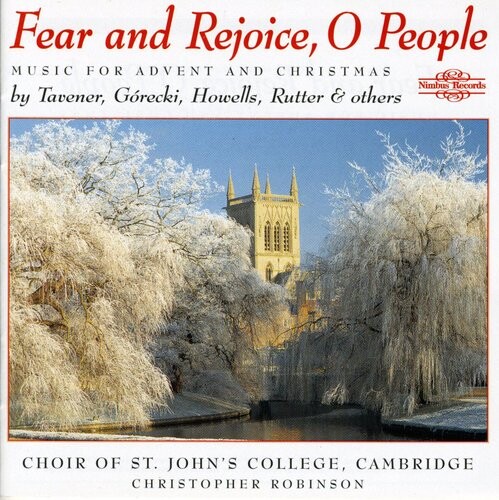 CD диск Tavener / Howells / Robinson: Fear & Rejoice O People
CD диск Tavener / Howells / Robinson: Fear & Rejoice O People