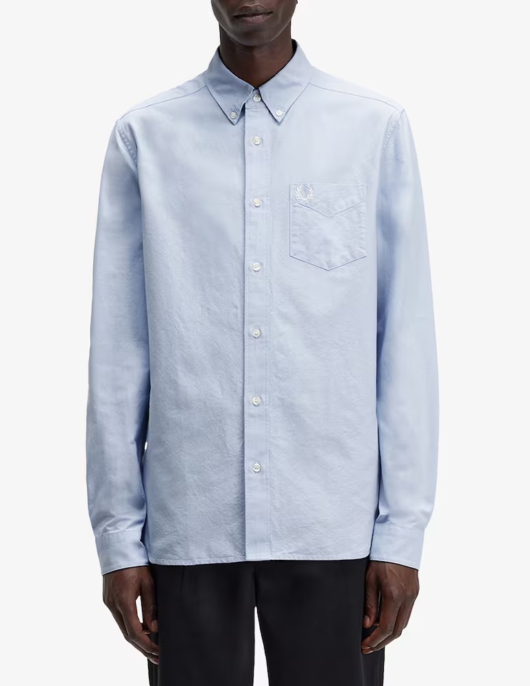 Рубашка с карманом Fred Perry, светло-голубой
Рубашка с карманом Fred Perry, светло-голубой