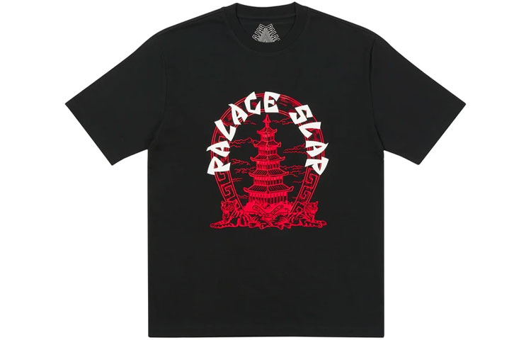 Футболка Slap Pagoda PALACE, черная
Футболка Slap Pagoda PALACE, черная
