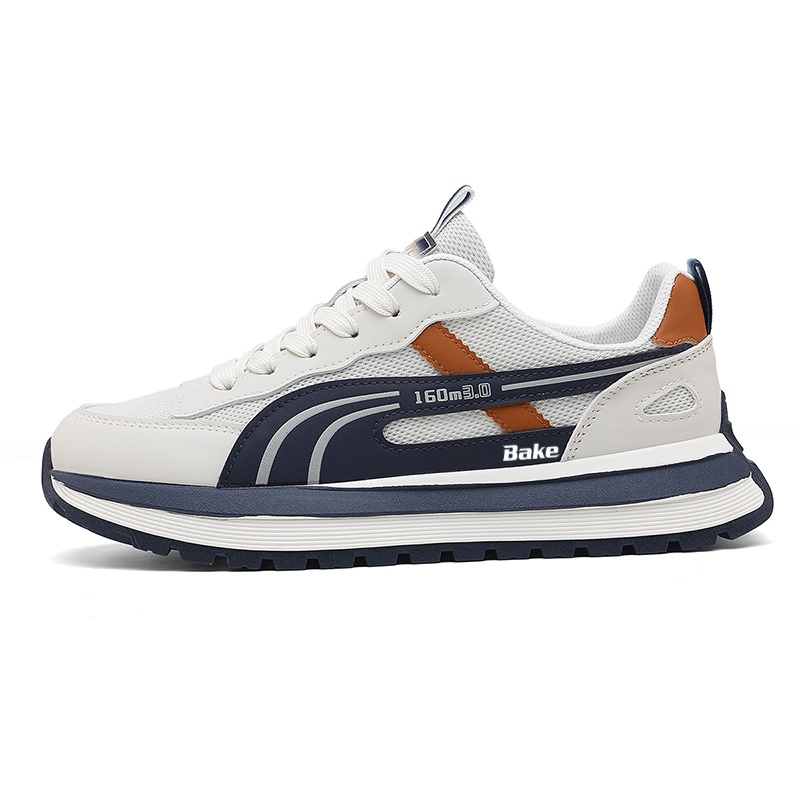 BAKE Дышащие и легкие массивные кроссовки мужские низкие бежево-голубые, цвет Beige Blue
BAKE Дышащие и легкие массивные кроссовки мужские низкие бежево-голубые, цвет Beige Blue