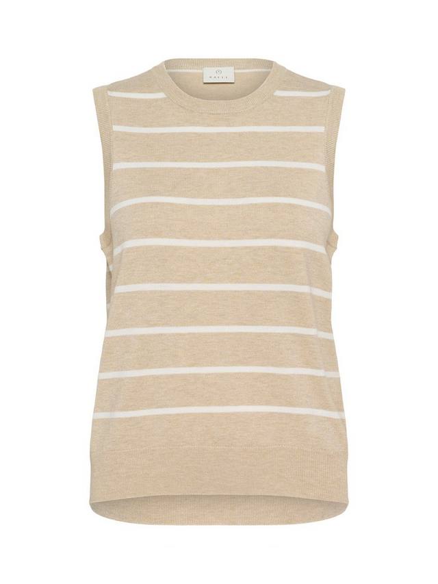 Вязаный свитер без рукавов в полоску от lizza KAFFE, цвет Grey/Chalk
Вязаный свитер без рукавов в полоску от lizza KAFFE, цвет Grey/Chalk