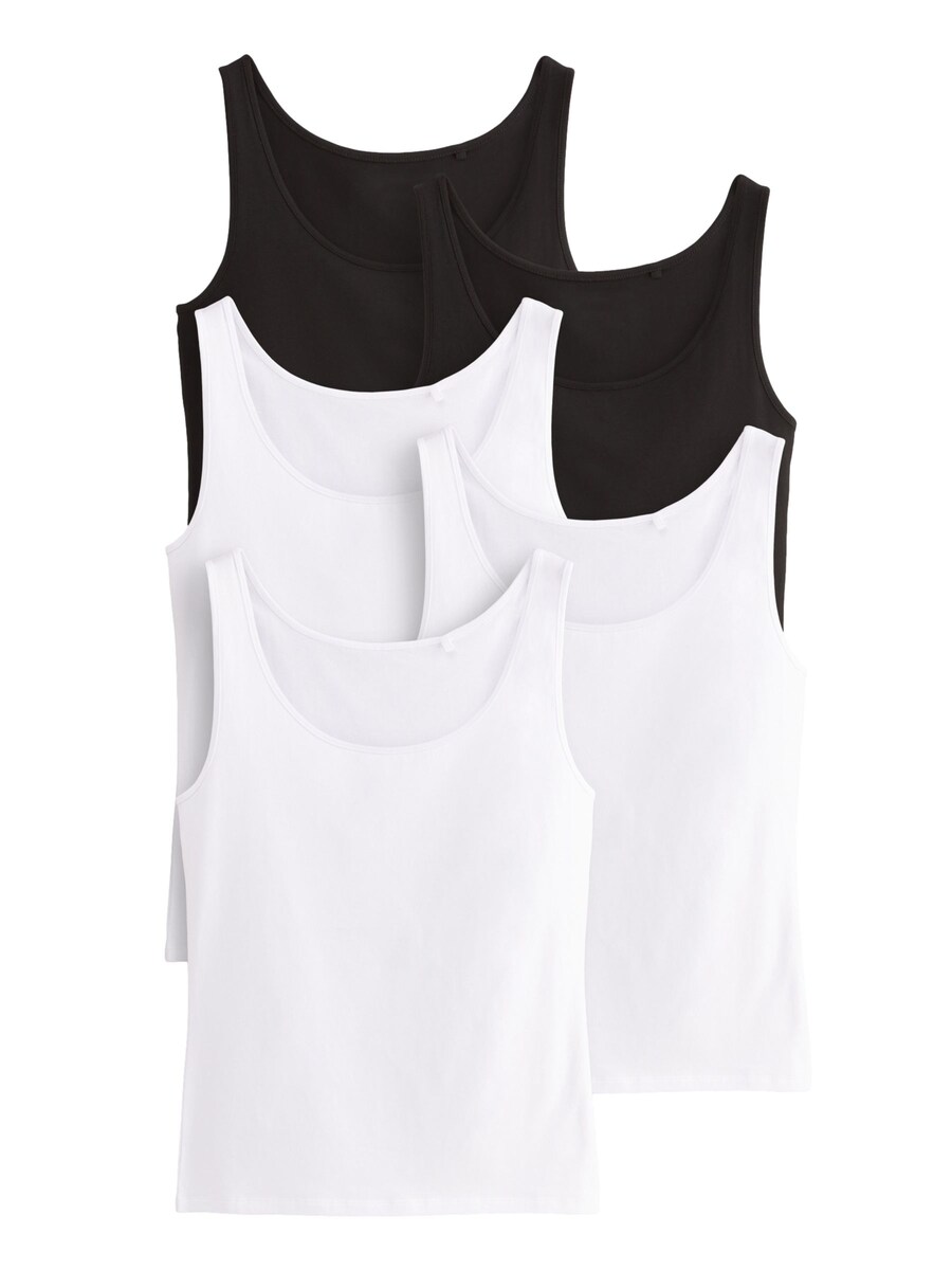 Топ The Set, черный/белый 
Топ The Set, черный/белый