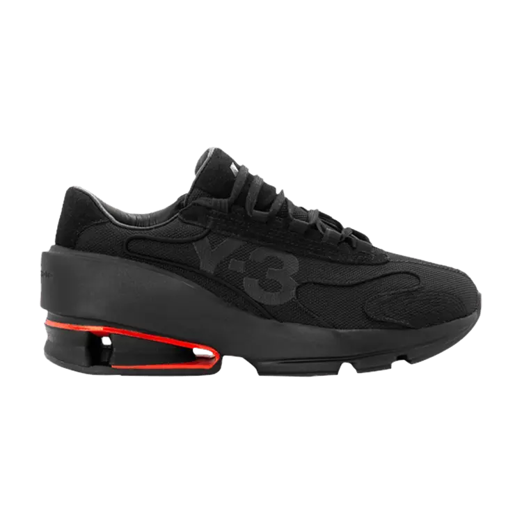 Кроссовки Y-3 Sukui 2 'Black Red', черный
Кроссовки Y-3 Sukui 2 'Black Red', черный