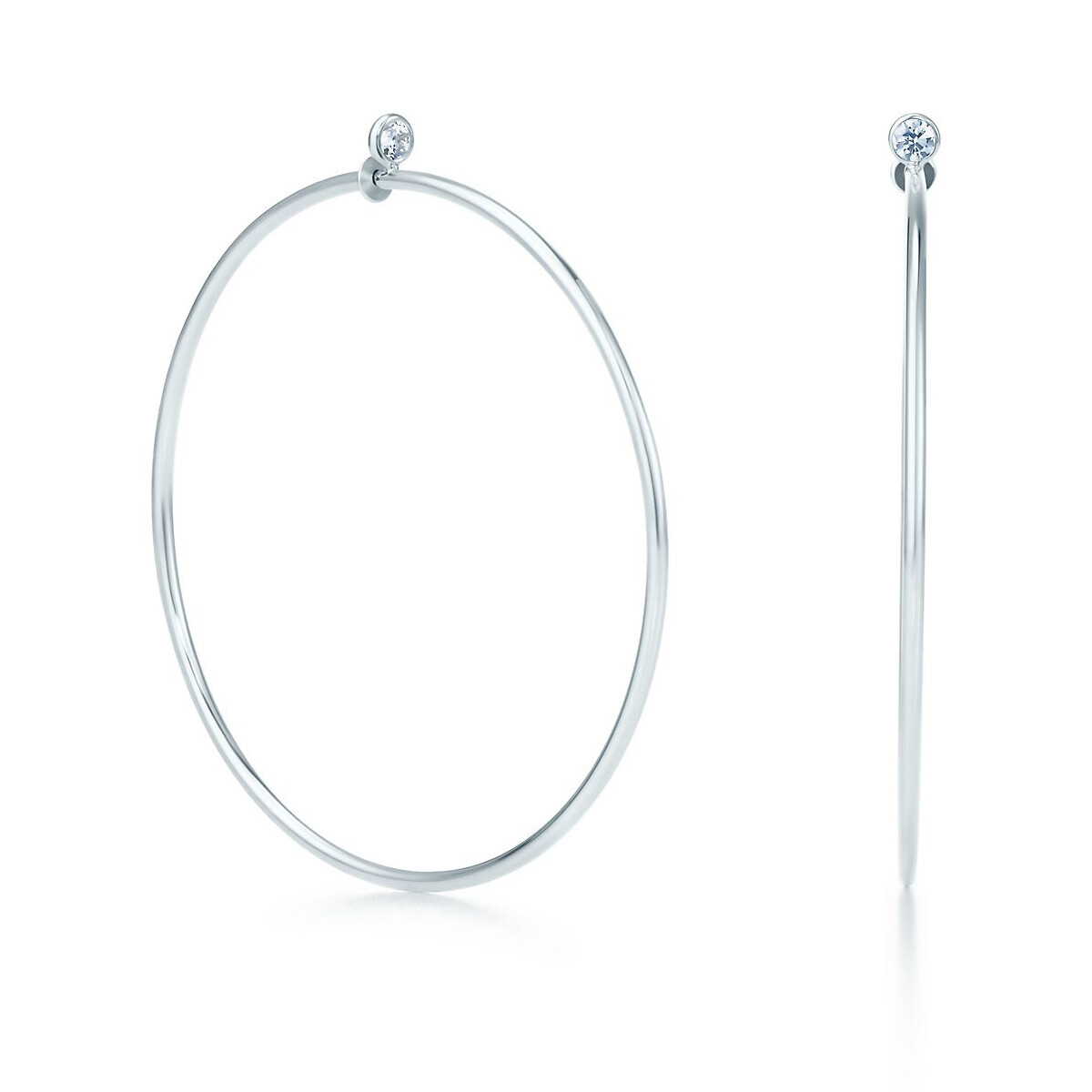 Серьги Tiffany & Co. Elsa Peretti Diamond, серебро
Серьги Tiffany & Co. Elsa Peretti Diamond, серебро