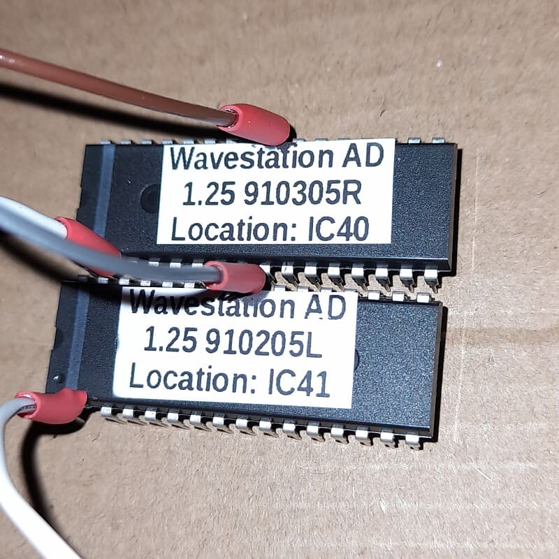 Последний набор ОС ПЗУ для Korg Wavestation A/D версии 1.25 ПЗУ AD Комплект обновления
Последний набор ОС ПЗУ для Korg Wavestation A/D версии 1.25 ПЗУ AD Комплект обновления