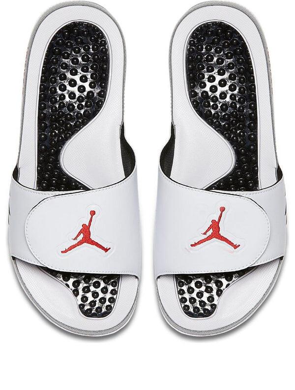 Тапочки hydro 5 slide 'white red silver' Air Jordan, белый
Тапочки hydro 5 slide 'white red silver' Air Jordan, белый