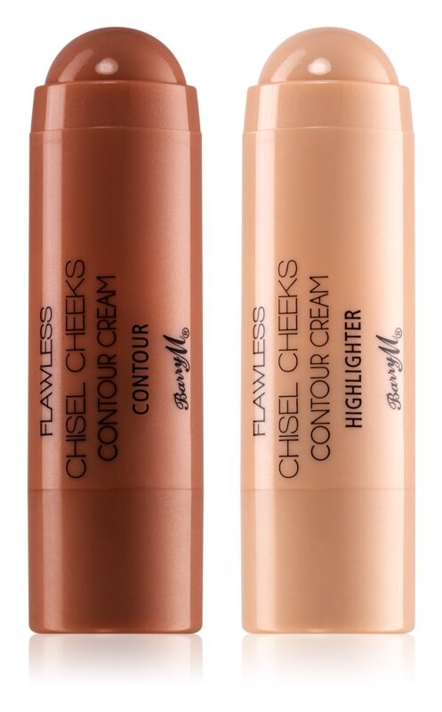 Кремовый бронзер и стик-хайлайтер Barry M Flawless Chisel Cheeks, duo balení 2x5 г
Кремовый бронзер и стик-хайлайтер Barry M Flawless Chisel Cheeks, duo balení 2x5 г