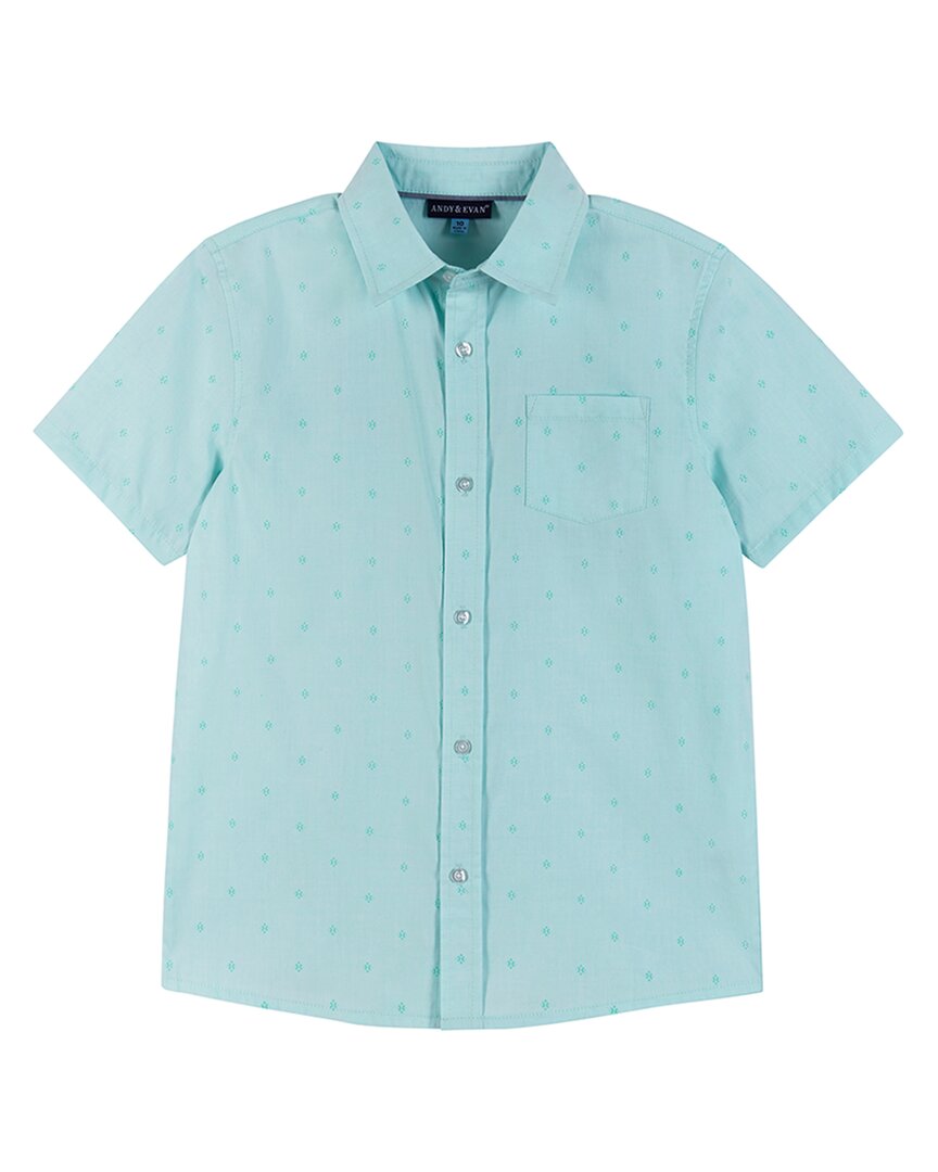 Рубашка с коротким рукавом и застежкой на пуговицы от Andy & Evan, зеленый
Рубашка с коротким рукавом и застежкой на пуговицы от Andy & Evan, зеленый