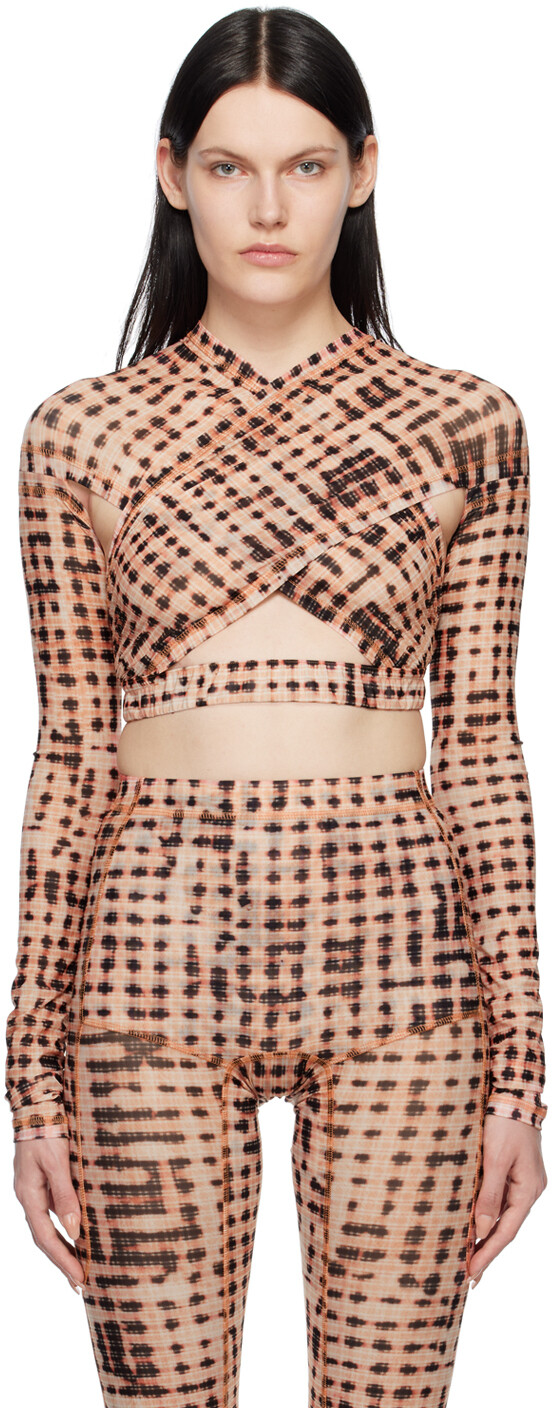 SSENSE Эксклюзивная розовая блуза с защитой от перекрещивания KNWLS
SSENSE Эксклюзивная розовая блуза с защитой от перекрещивания KNWLS