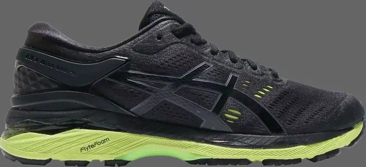 Кроссовки gel kayano 24 'green gecko' Asics, черный
Кроссовки gel kayano 24 'green gecko' Asics, черный