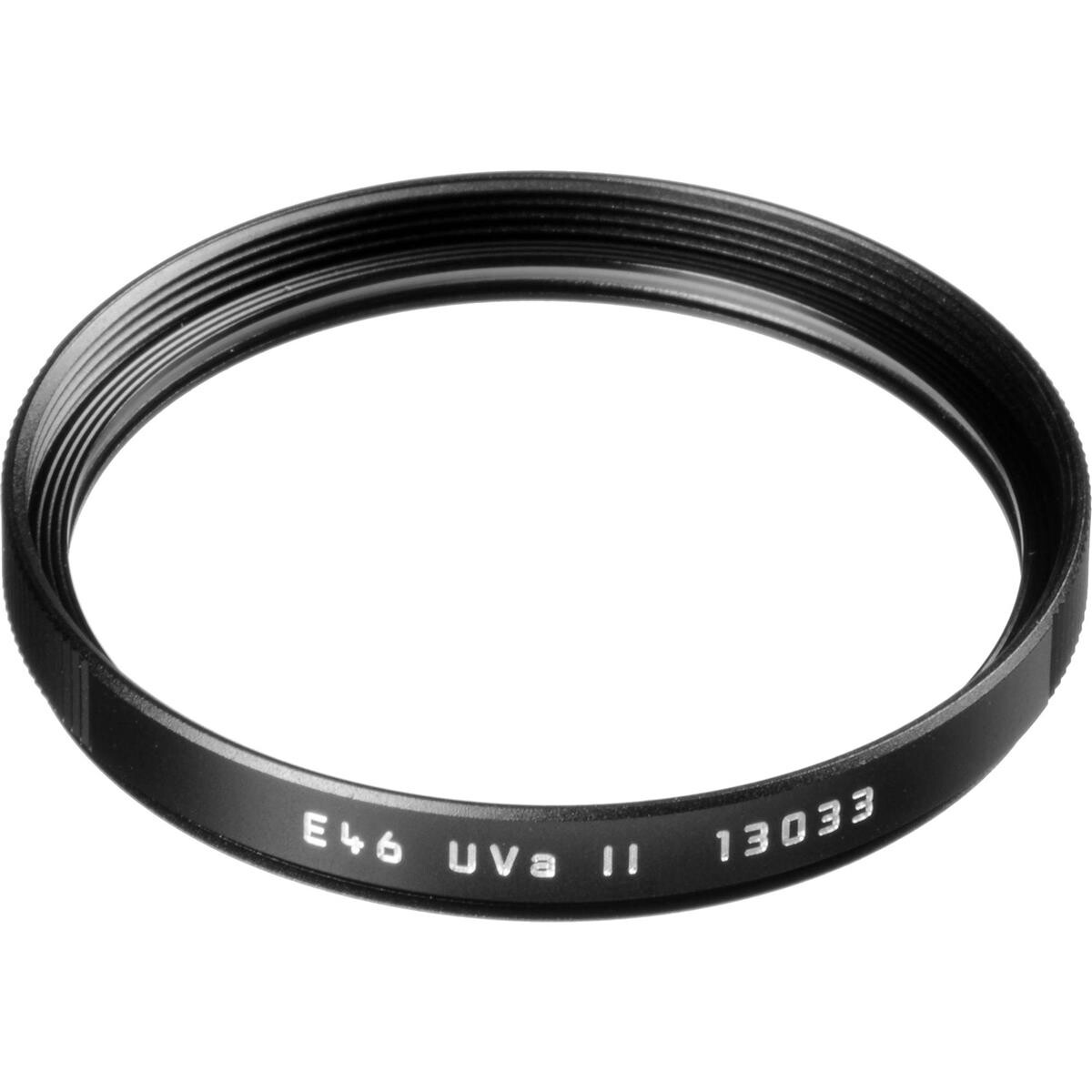 Leica E46 46mm UVa II Glass Filter, Black
Leica E46 46mm UVa II Glass Filter, Black