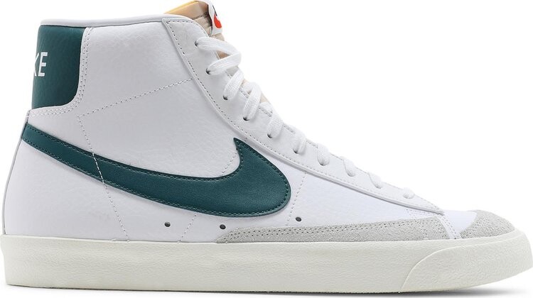 Кроссовки Nike Blazer Mid '77 Vintage 'White Dark Teal Green', белый
Кроссовки Nike Blazer Mid '77 Vintage 'White Dark Teal Green', белый